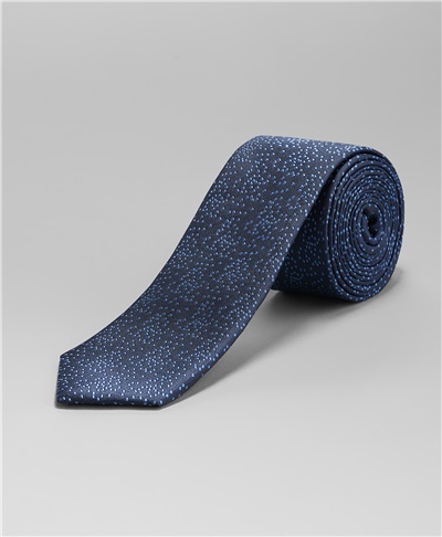 фото галстука HENDERSON, цвет синий, TS-2386 NAVY