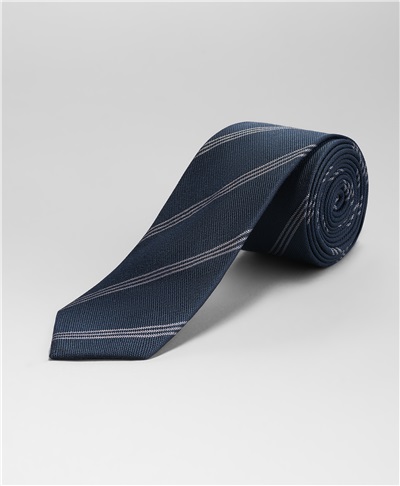 фото галстука HENDERSON, цвет синий, TS-2394 NAVY