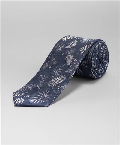 фото галстука HENDERSON, цвет темно-голубой, TS-2405 DBLUE