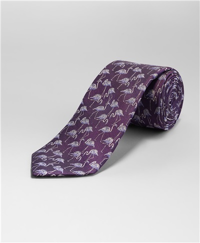 фото галстука HENDERSON, цвет сиреневый, TS-2407 LILAC