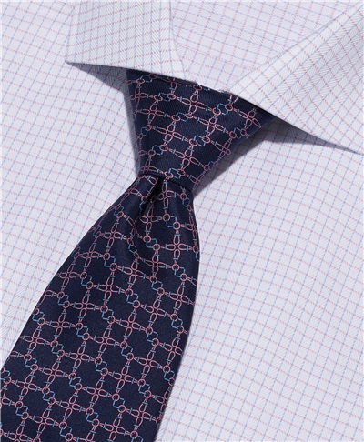 фото галстука HENDERSON, цвет темно-голубой, TS-2409 DBLUE