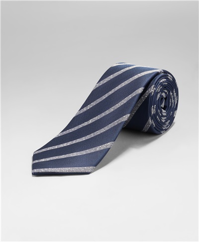 фото галстука HENDERSON, цвет синий, TS-2413 NAVY