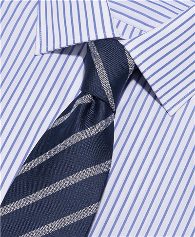 фото галстука HENDERSON, цвет синий, TS-2413 NAVY