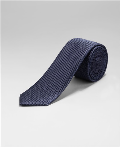 фото галстука HENDERSON, цвет темно-голубой, TS-2414 DBLUE