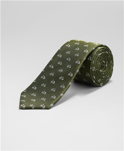 фото галстука HENDERSON, цвет зеленый, TS-2416 GREEN