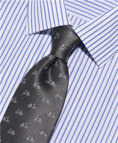 фото галстука HENDERSON, цвет серый, TS-2419 GREY