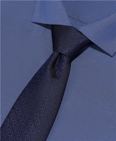 фото галстука HENDERSON, цвет темно-синий, TS-2422-1 DNAVY