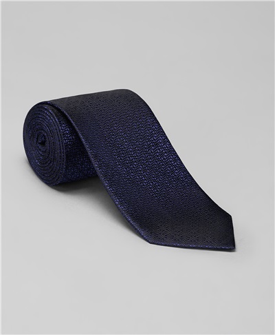 фото галстука HENDERSON, цвет темно-синий, TS-2422 DNAVY