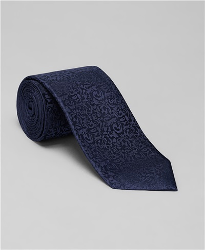 фото галстука HENDERSON, цвет синий, TS-2430 NAVY