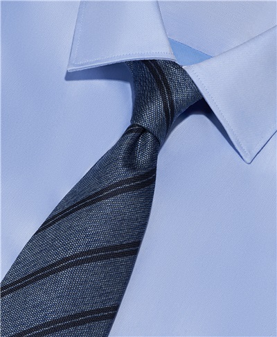 фото галстука HENDERSON, цвет темно-голубой, TS-2440 DBLUE
