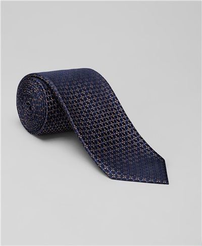 фото галстука HENDERSON, цвет синий, TS-2442 NAVY