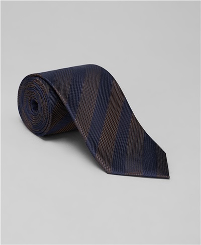 фото галстука HENDERSON, цвет коричневый, TS-2447 BROWN