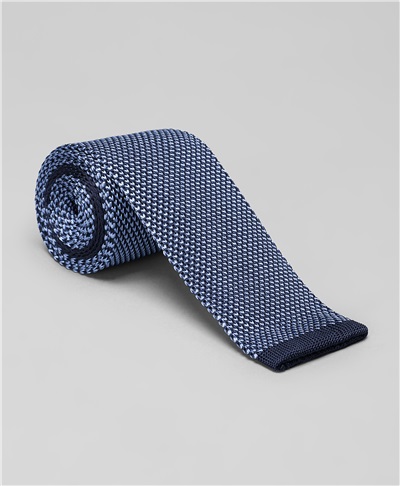 фото галстука HENDERSON, цвет темно-голубой, TS-2458 DBLUE