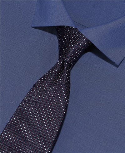 фото галстука HENDERSON, цвет синий, TS-2459 NAVY
