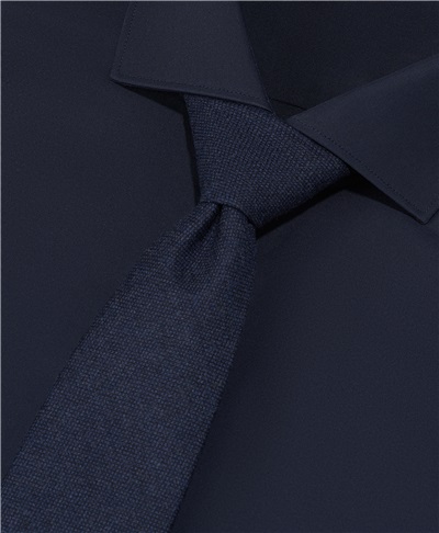 фото галстука HENDERSON, цвет синий, TS-2466 NAVY