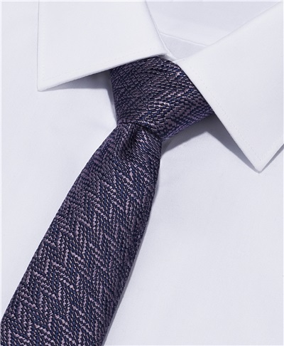 фото галстука HENDERSON, цвет сиреневый, TS-2467 LILAC