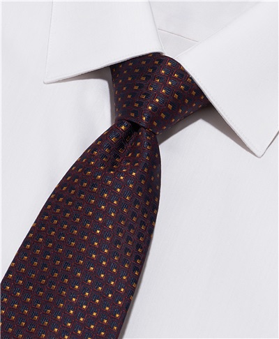 фото галстука HENDERSON, цвет бордовый, TS-2470 BORDO