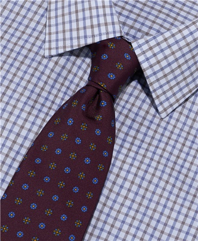 фото галстука HENDERSON, цвет бордовый, TS-2475 BORDO