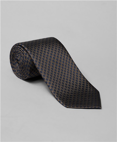 фото галстука HENDERSON, цвет темно-коричневый, TS-2479 DBROWN