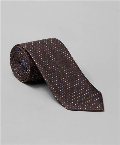 фото галстука HENDERSON, цвет коричневый, TS-2480 BROWN