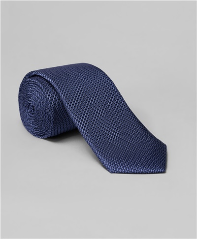 фото галстука HENDERSON, цвет темно-голубой, TS-2496 DBLUE