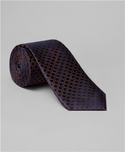 фото галстука HENDERSON, цвет оранжевый, TS-2499 ORANGE