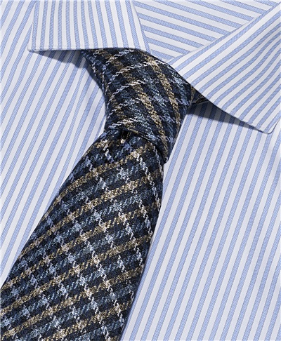 фото галстука HENDERSON, цвет темно-голубой, TS-2501 DBLUE