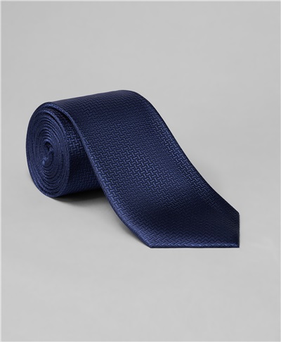 фото галстука HENDERSON, цвет синий, TS-2509 NAVY