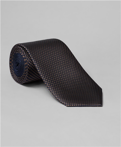 фото галстука HENDERSON, цвет коричневый, TS-2512 BROWN