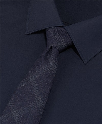фото галстука HENDERSON, цвет темно-голубой, TS-2518 DBLUE